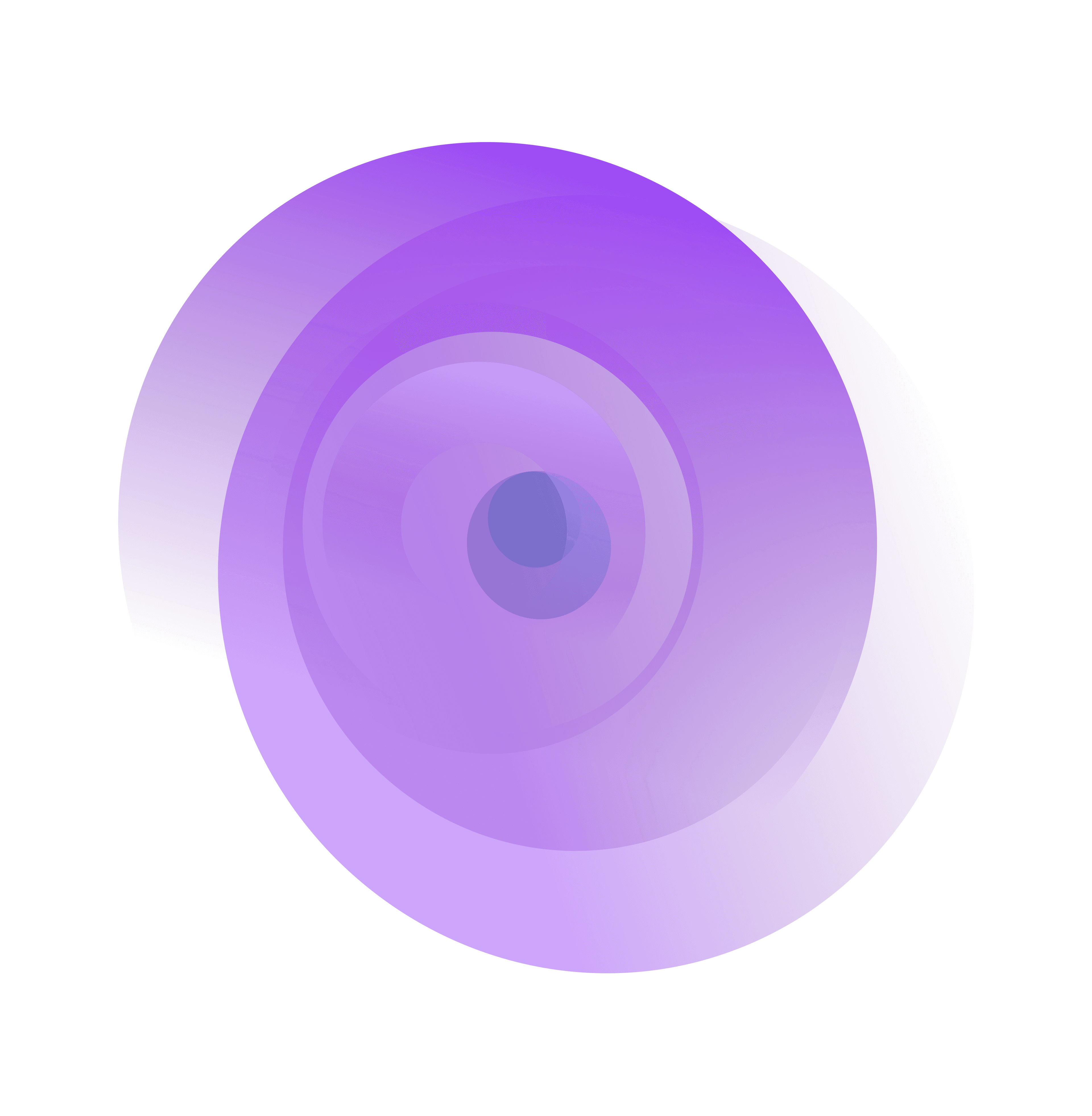 Purple circular background